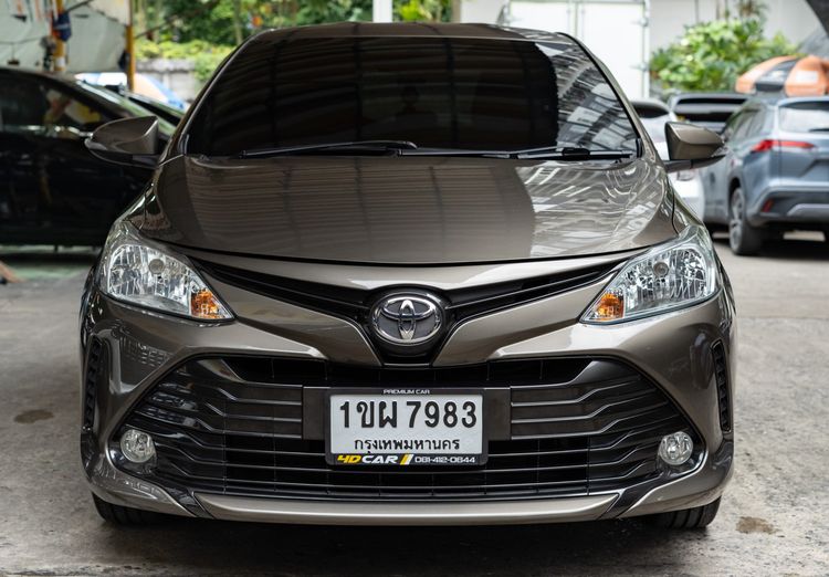 Toyota Vios 2017.0 มือสอง เบนซิน ไมล์ ไมล์แท้ เช็กศูนย์ทุกระยะ