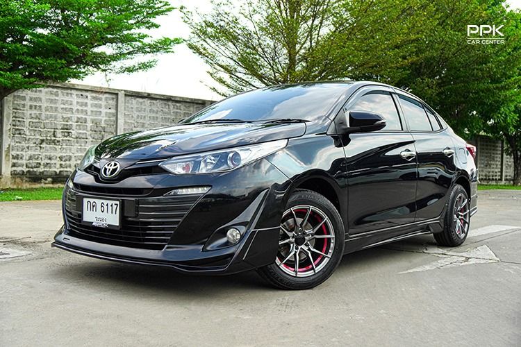 Toyota Yaris ATIV 2018.0 มือสอง เบนซิน ไมล์ ไมล์แท้ ราคาถูก