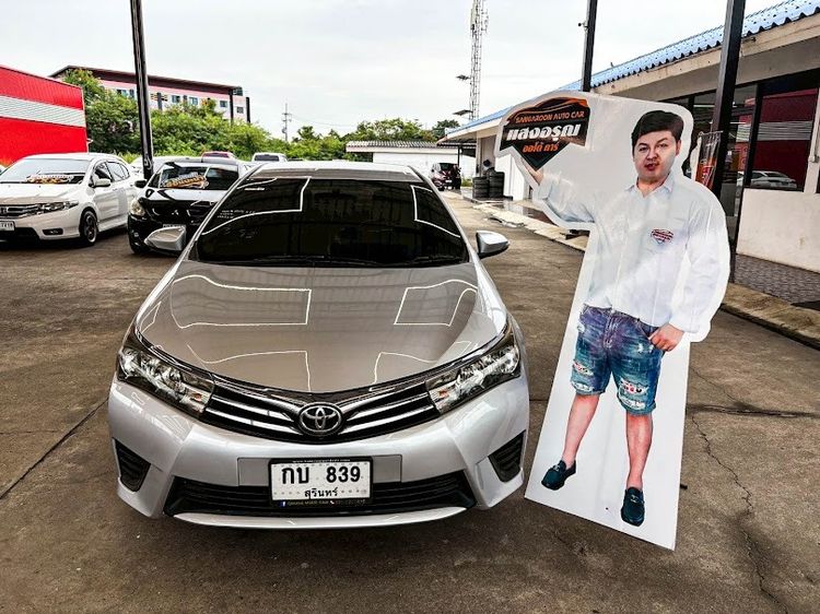 Toyota Altis 2014.0 มือสอง เบนซิน ไมล์  ราคาถูก เครดิตดีออกรถ 0 บาท - Image 2