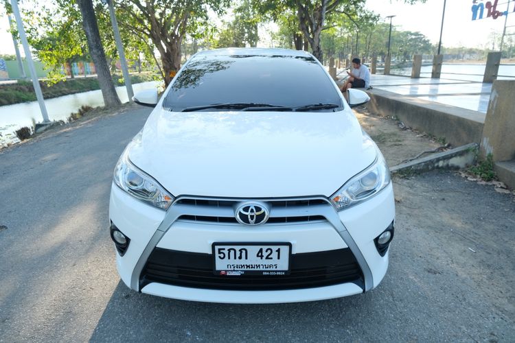 Toyota Yaris 2016.0 มือสอง เบนซิน ไมล์  สภาพนางฟ้า รถบ้านแท้ - Image 2