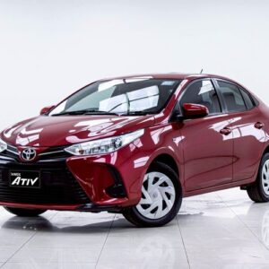 Toyota Yaris ATIV 2021.0 มือสอง เบนซิน ไมล์ เช็กศูนย์ทุกระยะ ไม่เคยชน