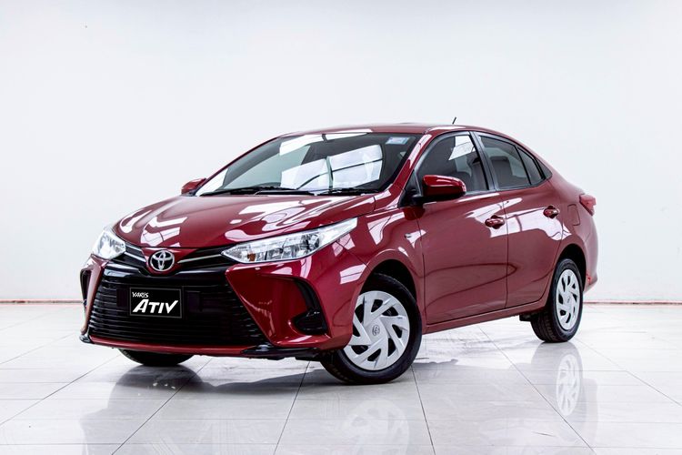 Toyota Yaris ATIV 2021.0 มือสอง เบนซิน ไมล์  เช็กศูนย์ทุกระยะ ไม่เคยชน - Image 4