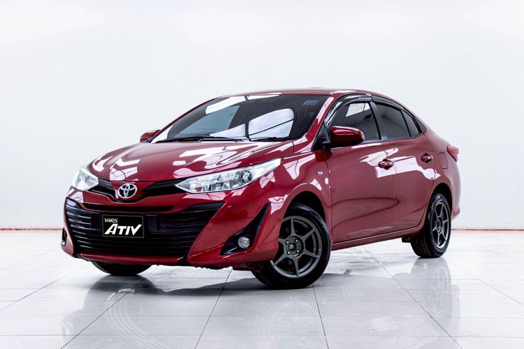 Toyota Yaris ATIV 2018.0 มือสอง เบนซิน ไมล์ ราคาถูก เช็กศูนย์ทุกระยะ