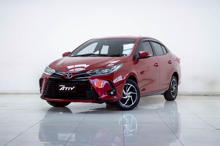 Toyota Yaris ATIV 2021.0 มือสอง เบนซิน ไมล์  จัดไฟแนนซ์ได้ ไมล์แท้