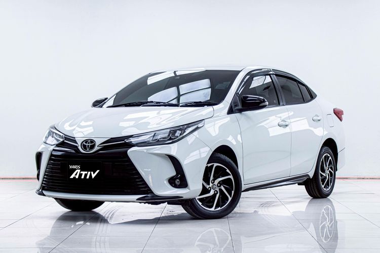 Toyota Yaris ATIV 2021.0 มือสอง เบนซิน ไมล์  เช็กศูนย์ทุกระยะ รถบ้านแท้ - Image 4