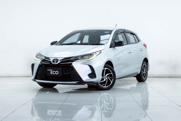 Toyota Yaris 2021.0 มือสอง เบนซิน ไมล์  มือเดียว จัดไฟแนนซ์ได้