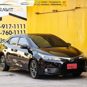 Toyota Altis 2018.0 มือสอง เบนซิน ไมล์  เครดิตดีออกรถ 0 บาท รถบ้านแท้