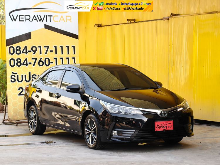 Toyota Altis 2018.0 มือสอง เบนซิน ไมล์  เครดิตดีออกรถ 0 บาท รถบ้านแท้