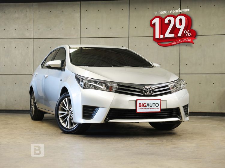 Toyota Altis 2016.0 มือสอง เบนซิน ไมล์ มือเดียว สภาพนางฟ้า
