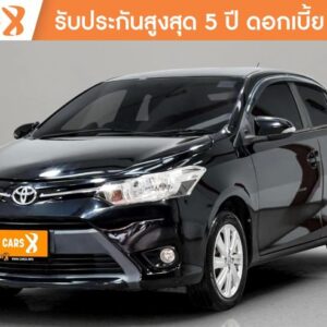 Toyota Vios 2016.0 มือสอง เบนซิน ไมล์  เครดิตดีออกรถ 0 บาท เช็กศูนย์ทุกระยะ
