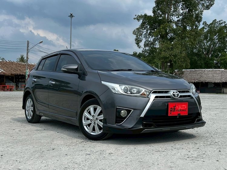 Toyota Yaris 2017.0 มือสอง เบนซิน ไมล์ เครดิตดีออกรถ 0 บาท รถบ้านแท้