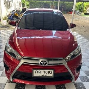 Toyota Yaris 2015.0 มือสอง เบนซิน ไมล์  เช็กศูนย์ทุกระยะ ไม่เคยชน